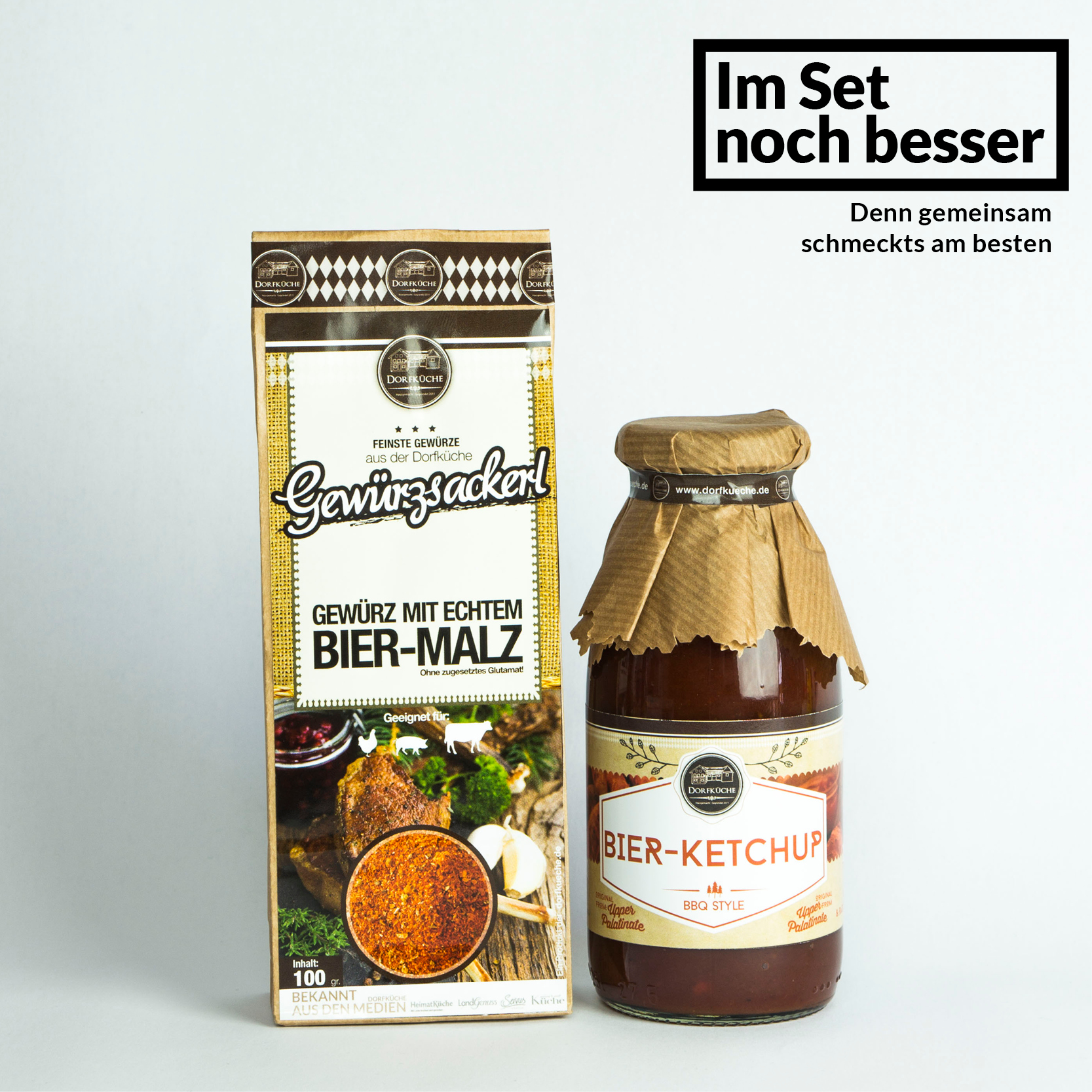 Grillen Mit Der Dorfkuche Bierketchup Und Biermalzgewurz 